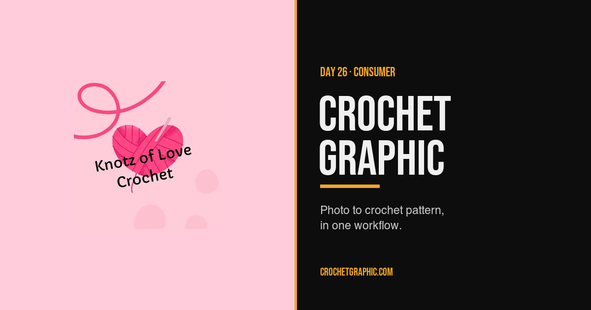 crochetgraphic — Day 26 build card